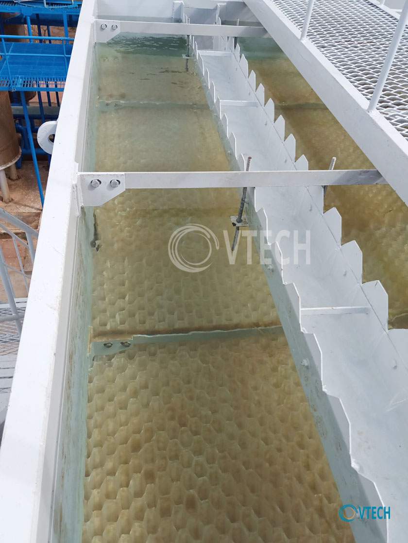 Chất lượng nước bể lắng tại Côn Đảo