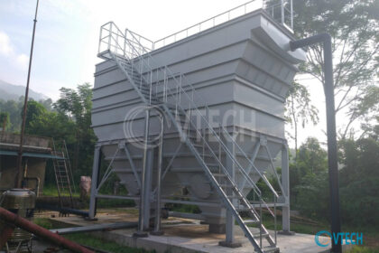 Cung cấp bể lắng công suất 2.000 m3/ngày đêm huyện Bắc Quang, Hà Giang