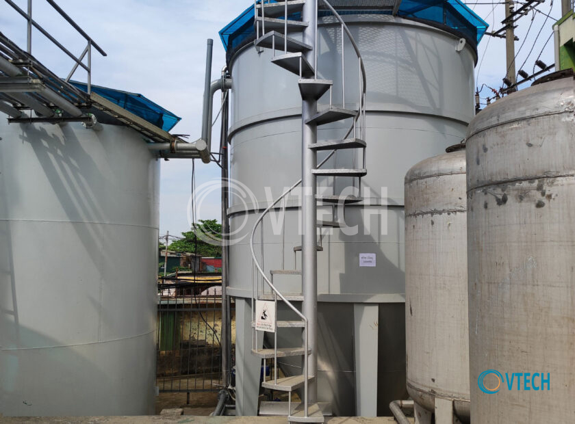 Hệ thống lắng lamella và lọc áp lực xử lý nước ngầm tại Hưng Yên