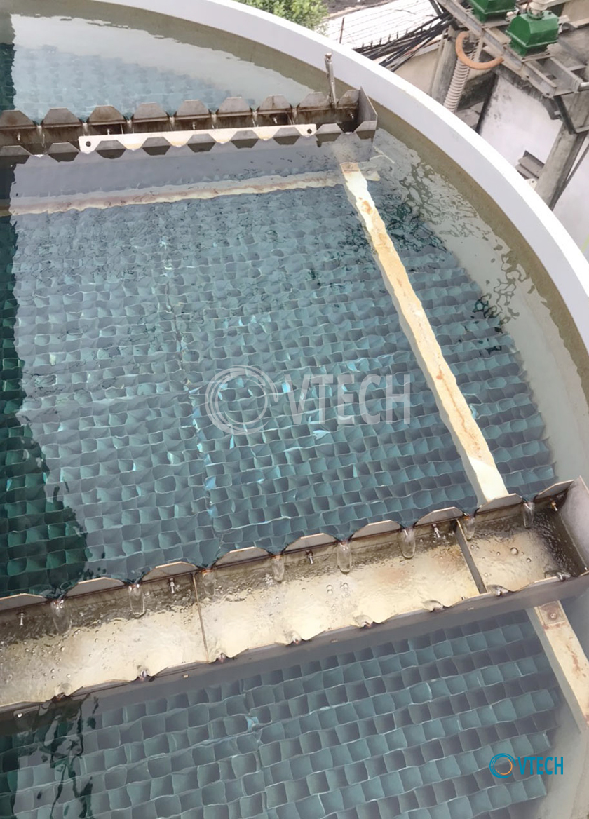 Chất lượng lắng bể lắng xử lý nước ngầm tại Hưng Yên