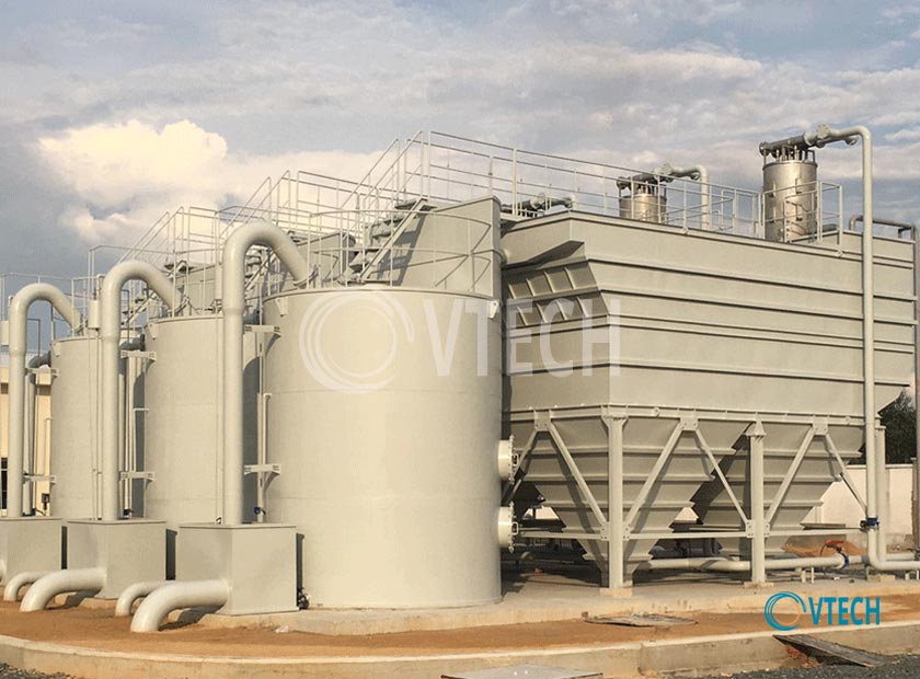 Bể lọc trọng lực tự rửa