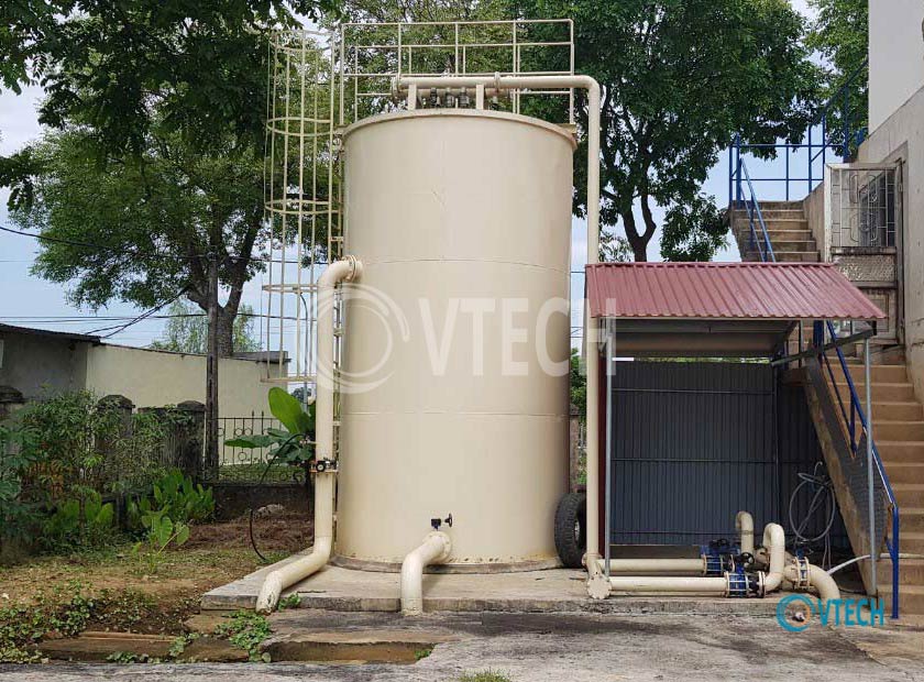Thiết bị xử lý nước nhiễm amoni, hữu cơ