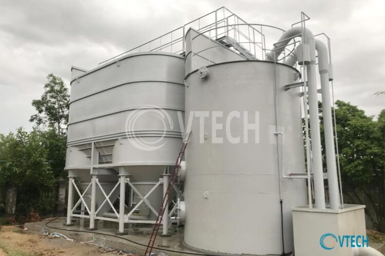 Thiết bị lọc trọng lực tự rửa không van tại Hoàn Lão