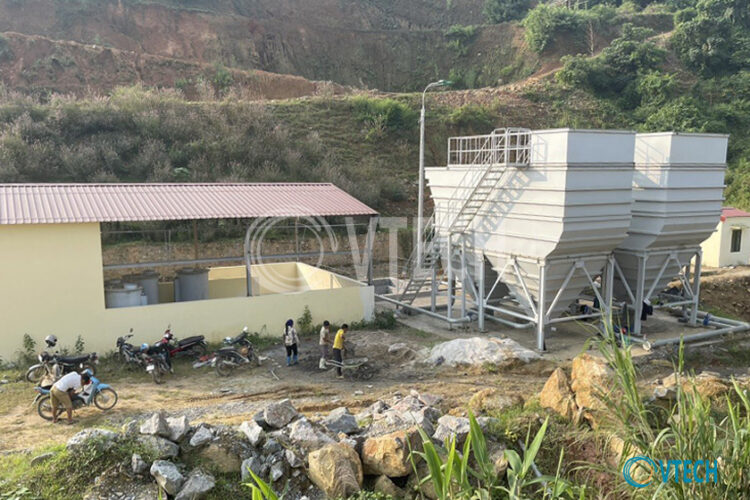 Hệ thống xử lý nước thải hầm mỏ tại Bát Xát, Lào Cai