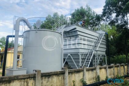 Bể lọc trọng lực tự rửa, thiết bị lọc không van tại Quảng Bình